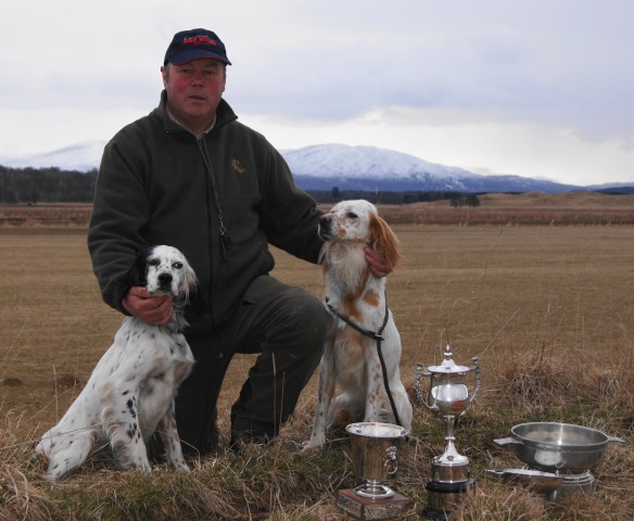 Gortinreagh Eppie and Ballyellen Cara - newly crowned FTChs - Scotland, Spring 2013